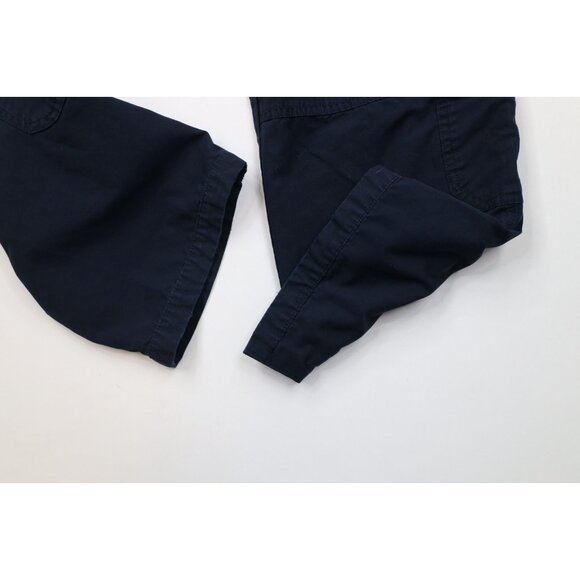 5.11 Tactical Series Mens 38x31 Distressed Ripstop Double Knee Cargo Pants Blue - Picture 9 of 16